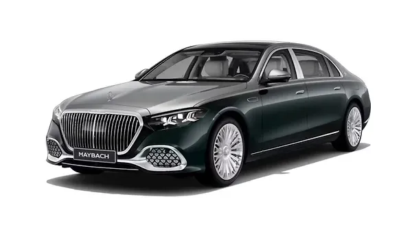 मर्सिडीज बेंज  मेबैक एस-क्लास Emerald Green Metallic/Mojave Silver Metallic Colour