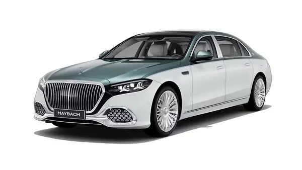 मर्सिडीज बेंज  मेबैक एस-क्लास Opal White Bright / Verde Silver Metallic Colour