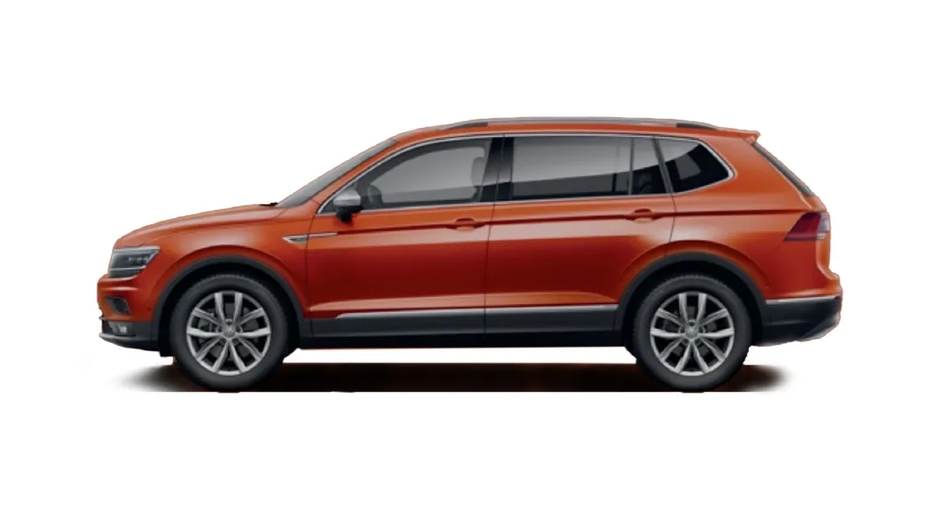 Volkswagen  Tiguan AllSpace Habanero Orange Metallic Colour