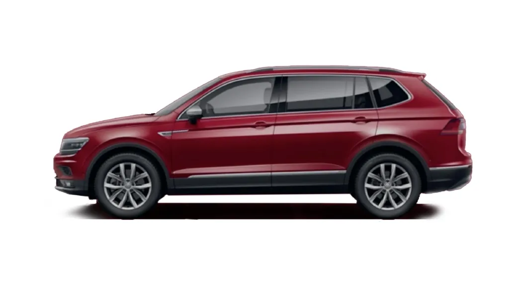 Volkswagen  Tiguan AllSpace Ruby Red Metallic Colour