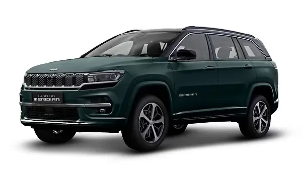 Jeep  Meridian Techno Metallic Green Colour