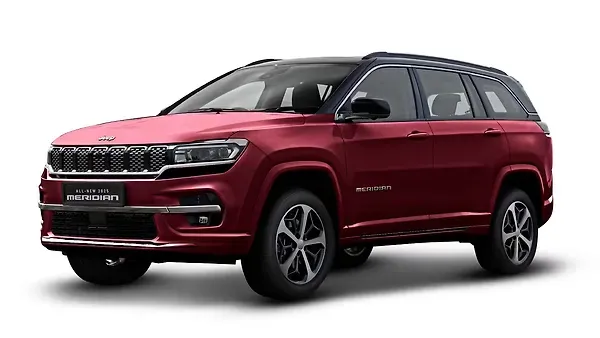 Jeep  Meridian Velvet Red Colour