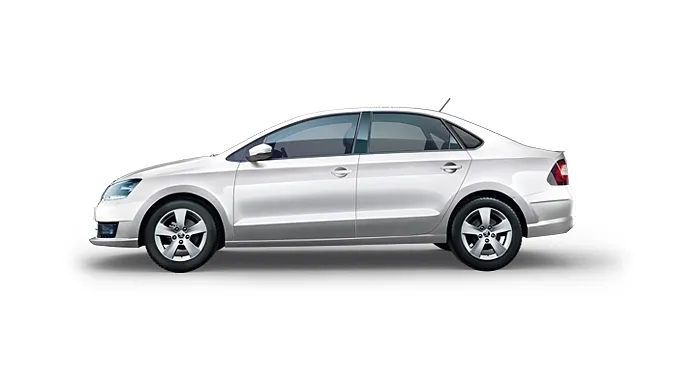 Skoda  Rapid TSI Candy White Colour