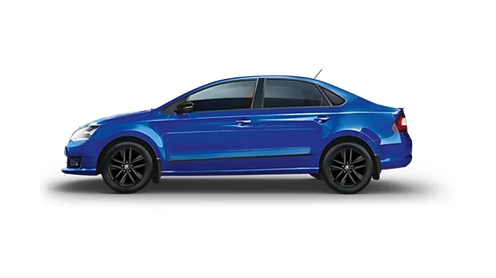 Skoda  Rapid TSI Lapiz Blue Colour