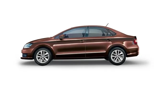 Skoda  Rapid TSI Toffee Brown Colour