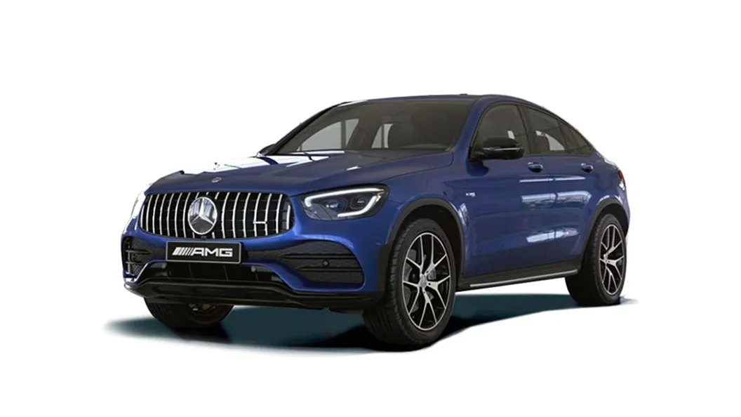 Mercedes Benz  AMG GLC 43 Coupe Brilliant Blue Colour