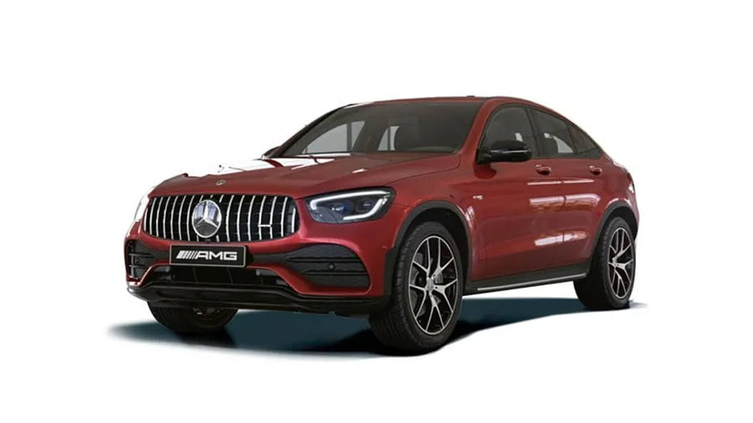 Mercedes Benz  AMG GLC 43 Coupe Designo Hyacinth Red Colour