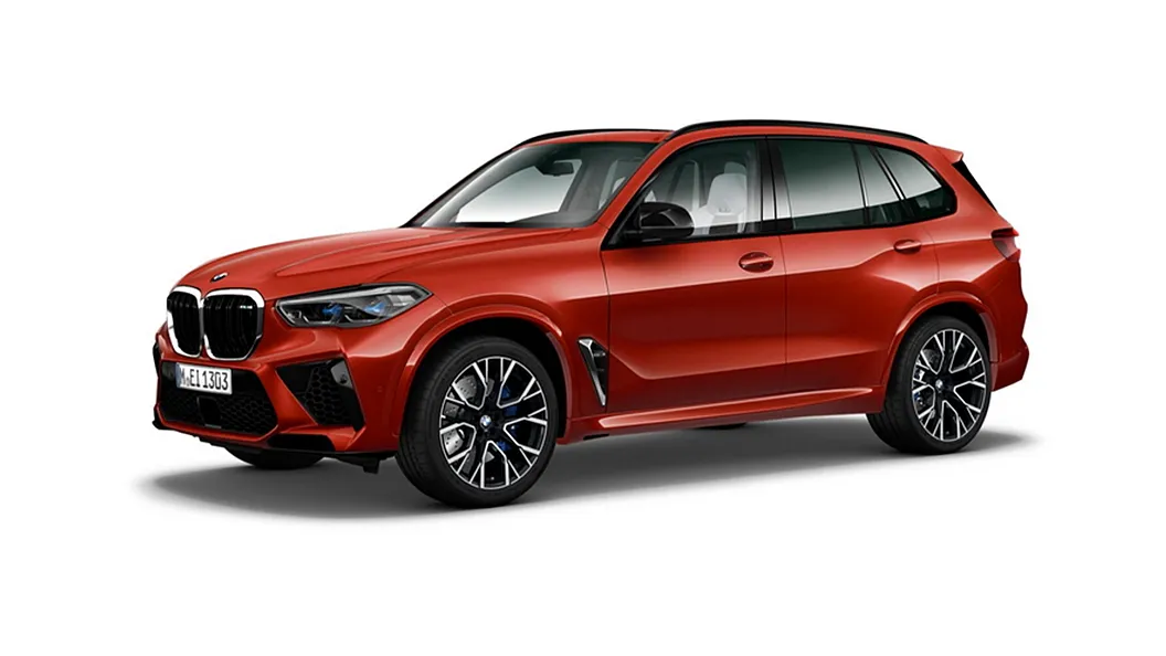 BMW  X5 M Toronto Red Metallic Colour