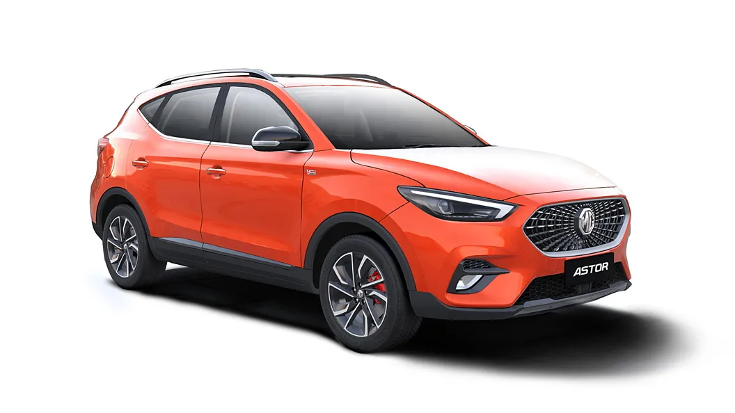 MG  Astor Spiced Orange Colour