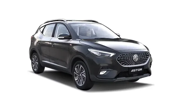 MG  Astor Starry Black Colour