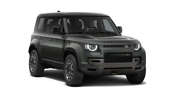 लैंड रोवर  डिफेंडर Faroe Green Colour