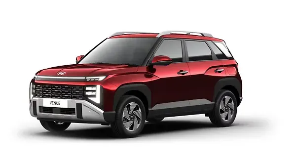 हुंडई  कार्यक्रम का स्थान Dragon Red Colour