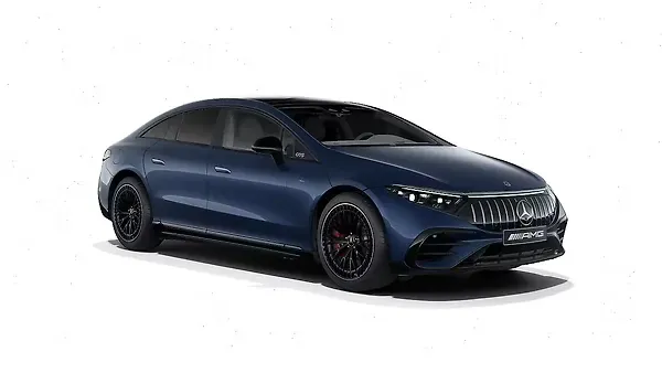 मर्सिडीज बेंज  एएमजी ईक्यूएस Nautic Blue Colour