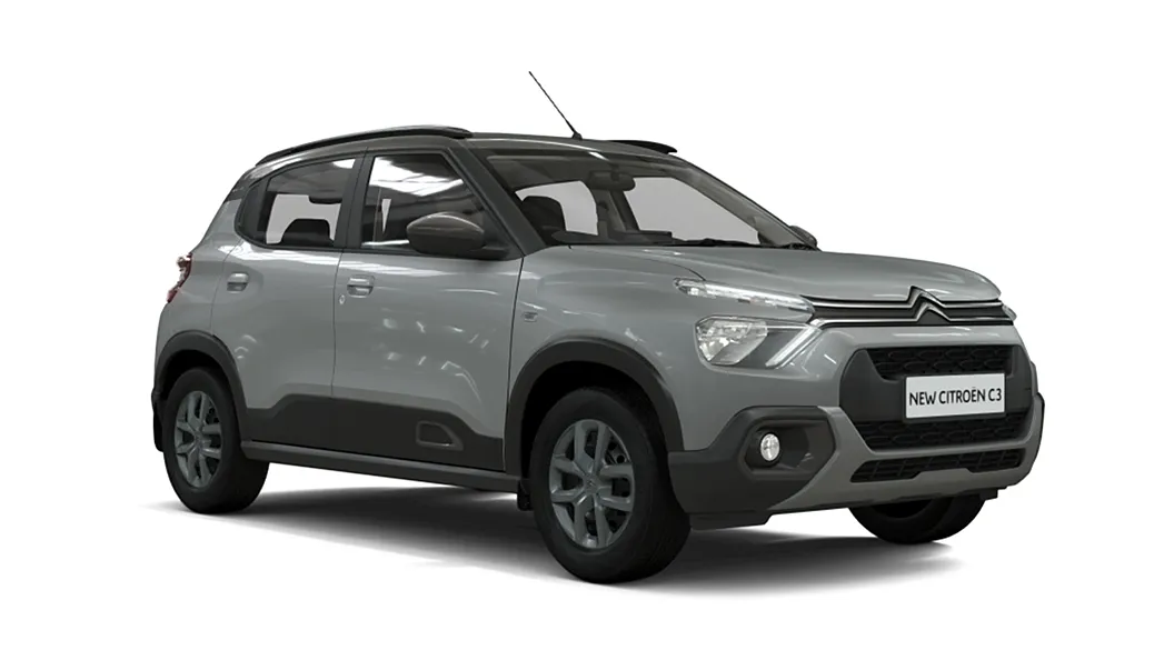 Citroen  C3 Steel Grey with Platinum Grey roof Colour