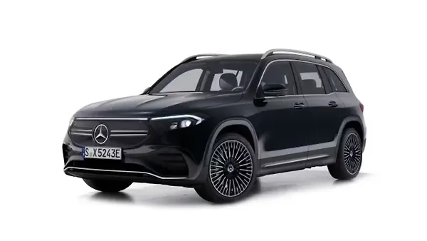 मर्सिडीज बेंज  ईक्यूबी Cosmos Black Colour