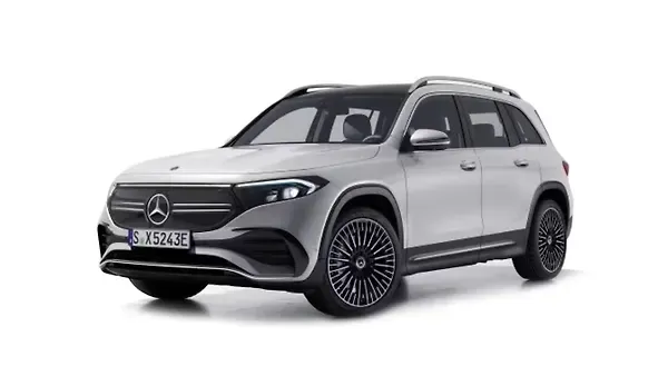 मर्सिडीज बेंज  ईक्यूबी Digital White Colour