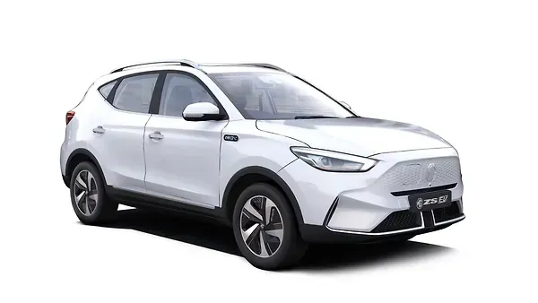 एमजी  जेडएस ईवी Candy White Colour