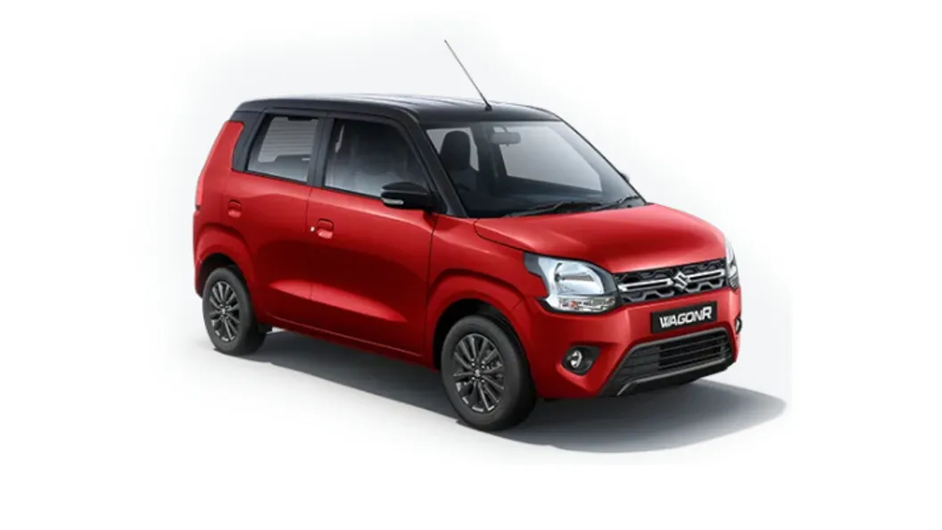 Maruti Suzuki  Wagon R Gallant Red/Black Roof Colour