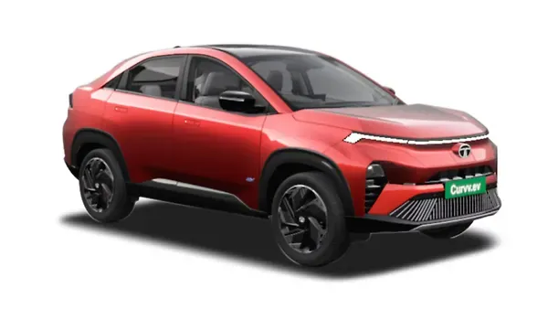 Tata  Curvv EV Flame Red Colour