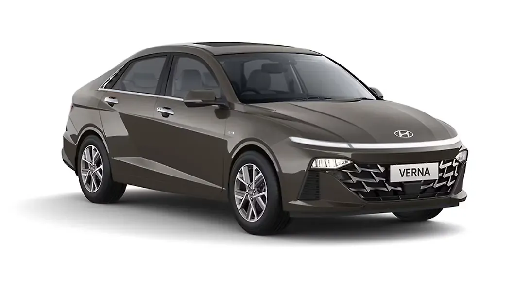 Hyundai  Verna 2023 Tellurian Brown Colour