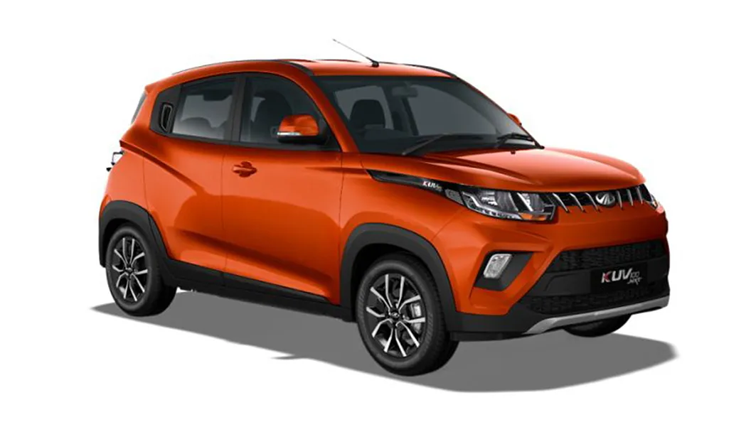 Mahindra  KUV100 NXT Fiery Orange Colour