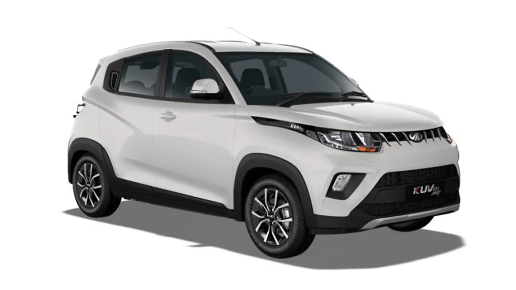 Mahindra  KUV100 NXT Pearl White Colour