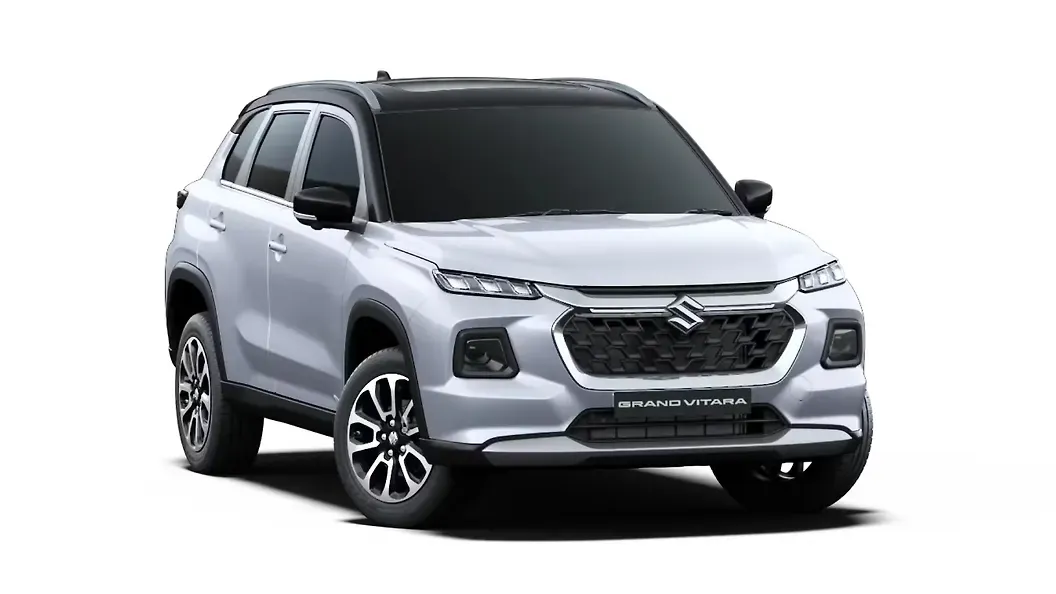 Maruti Suzuki  Grand Vitara Arctic White + Black Colour