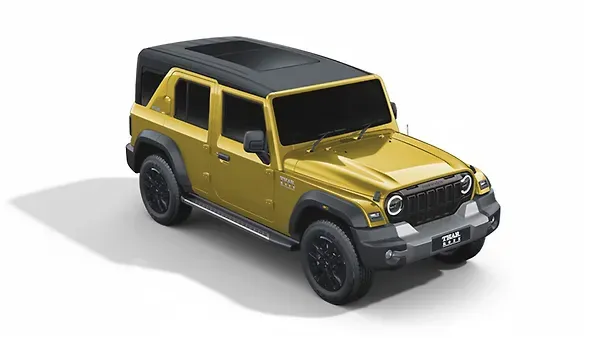 महिंद्रा  थार रॉक्स Citrine Yellow Colour