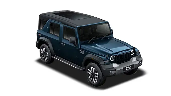 महिंद्रा  थार रॉक्स Nebula Blue Colour