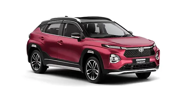 Toyota  Urban Cruiser Taisor Sportin Red with Midnight Black Colour