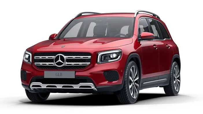 Mercedes Benz  GLB Patagonia Red Colour