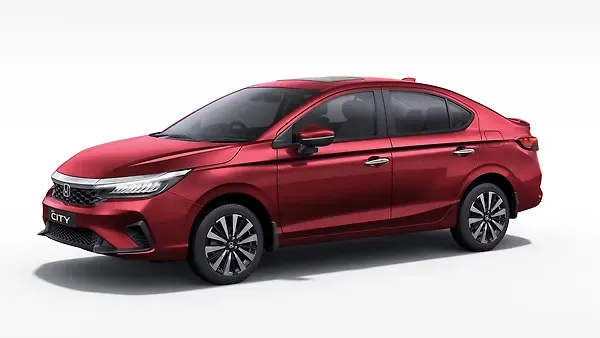 Honda  City Radiant Red Metallic Colour