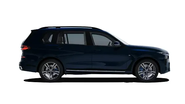 बीएमडब्ल्यू  एक्स7 BMW Individual Tanzanite Blue Metallic Colour