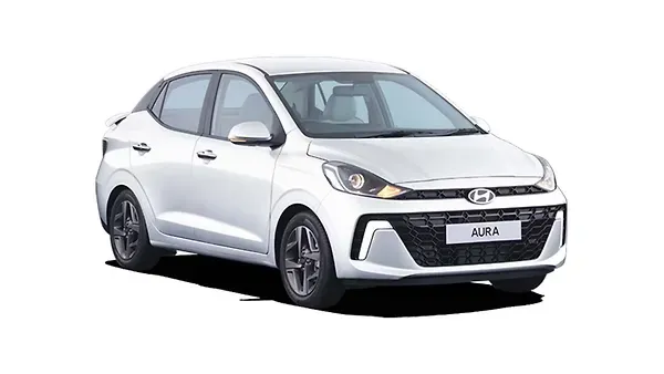 Hyundai  Aura Atlas White Colour