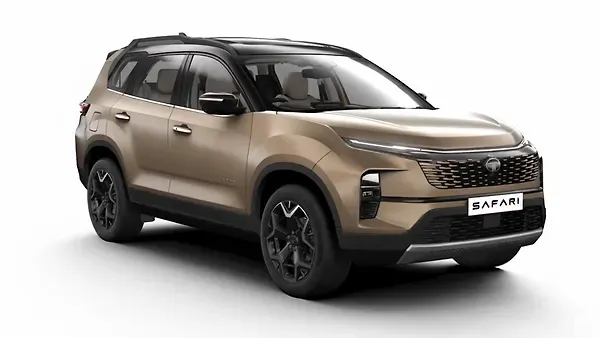 Tata  Safari Cosmic Gold With Dual Tone Colour