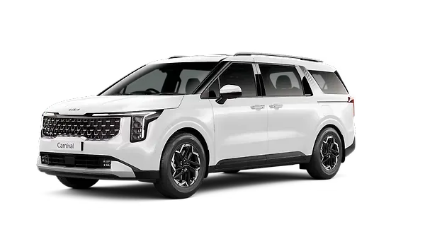 किया  कार्निवाल Glacier White Pearl Colour