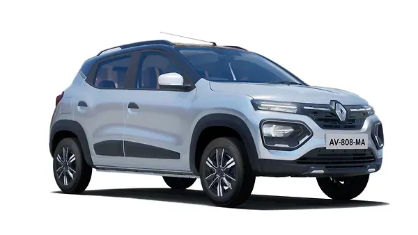റെനോ  ക്വിഡ് Moonlight Silver with Black Roof Colour