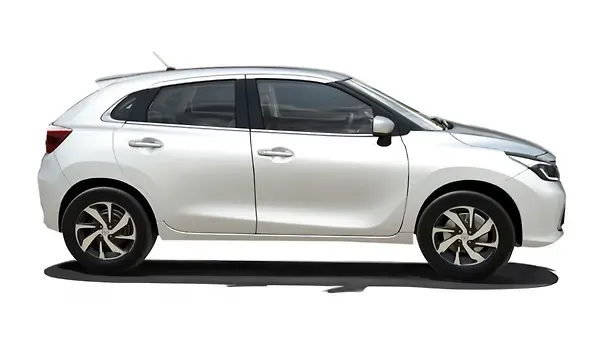 Toyota  Glanza Cafe White Colour