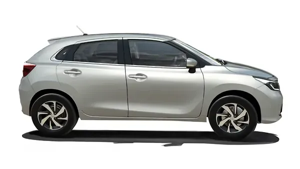 Toyota  Glanza Enticing Silver Colour