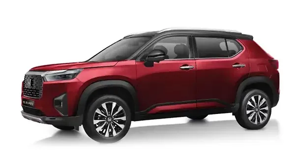 Honda  Elevate Radiant Red Metallic with Crystal Black Pearl Roof Colour