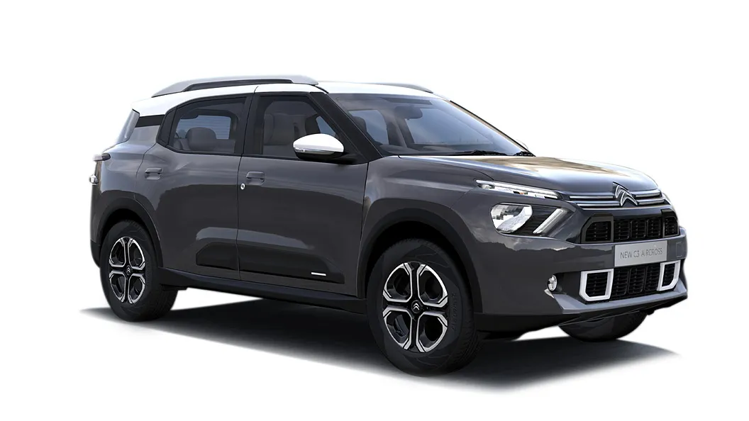 Citroen  C3 Aircross Platinum Grey with Polar White roof Colour