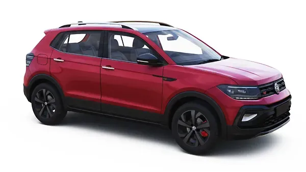 Volkswagen  Taigun Wild Cherry Red Colour