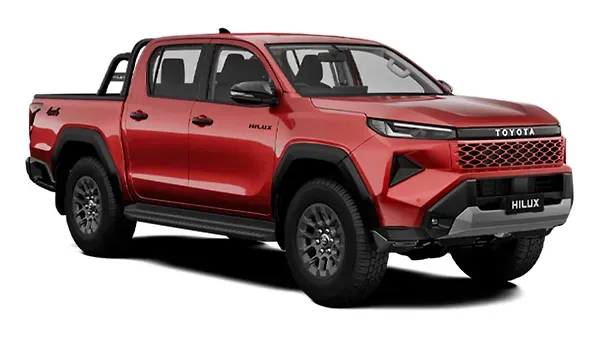 Toyota  Hilux Emotional Red Colour