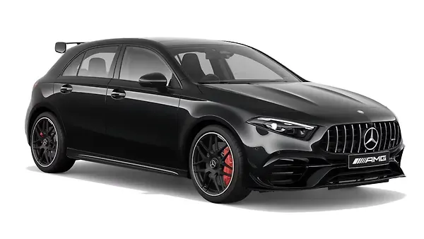 मर्सिडीज बेंज  एमजी ए45 एस Cosmos Black Colour