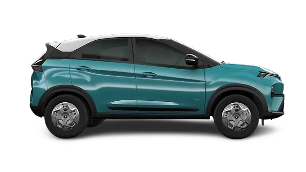 Tata  Nexon EV Ocean Blue With White Roof Colour