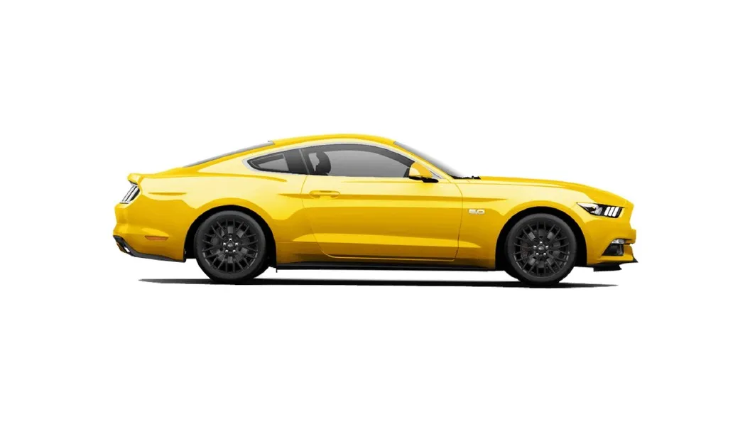 Ford  Mustang Triple Yellow Tri-coat Colour