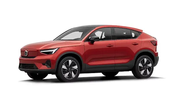 Volvo  C40 Recharge Fusion Red Colour