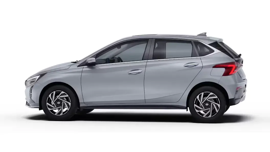 Hyundai  I20 Typhoon Silver Colour