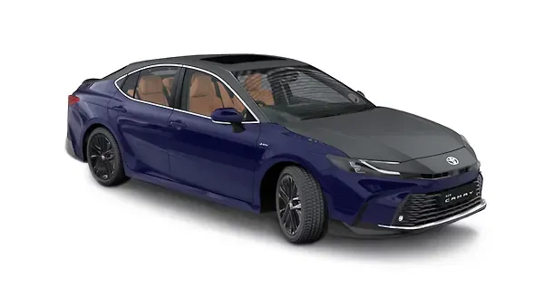 Toyota  Camry Dark Blue With Matte Black Colour