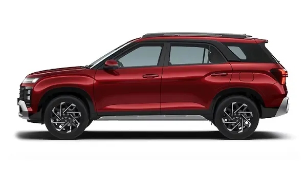 हुंडई  अल्कजार Fiery Red Colour